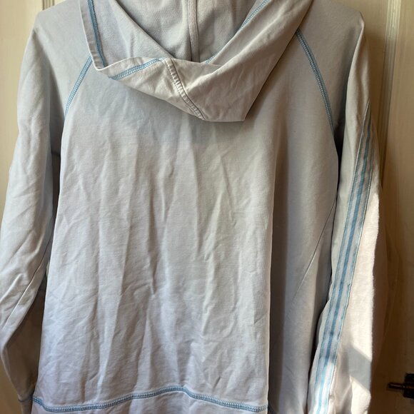 Womens In Due Time Light Blue Hoodie Medium - Picture 5 of 5